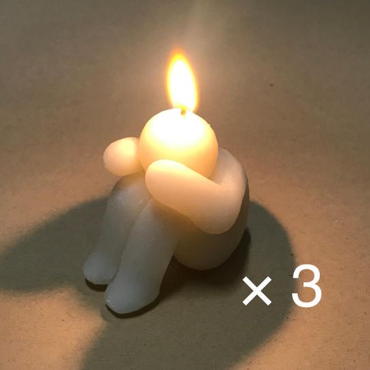 【3個セット】完全に追い詰められたキャンドル（送料無料）