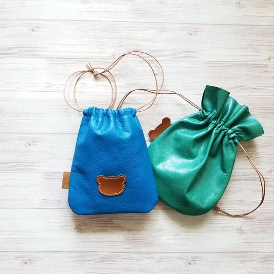 ありがとう♡ミニ巾着＋ハートクリップ