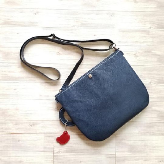 ありがとう♡ティーカップサコッシュ＋ハートクリップ