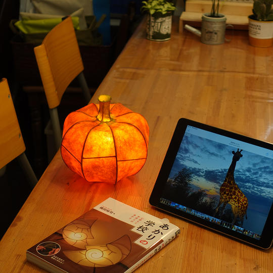「パンプキンライト」とフォトブック