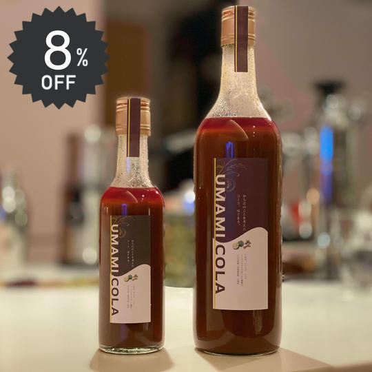 【8%OFF】UMAMI COLA シロップ 720ml × 3本