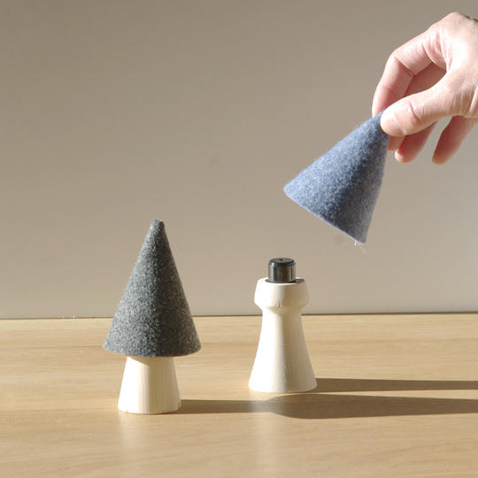 針葉樹のようなハンコ入れ ／５カラー