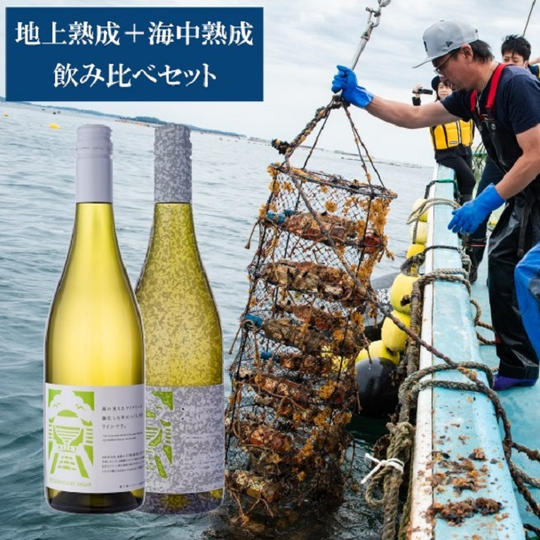 海中熟成CHARDONNAY 2020飲み比べセット※グラスワインチケット付き