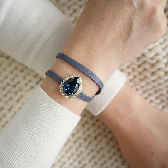 【ご好評につき3度目追加！】【Creema SPRINGS限定】凛　“宙のブレスレット”　Swarovski　ver.