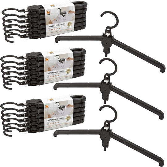 【超早割22%】先着限定50名様 折りたたみハンガー 6個/3SET＝18個