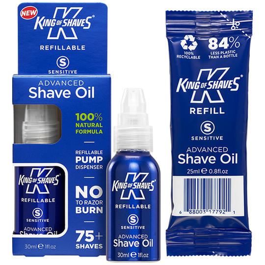 【超早割】キングオブシェーブ シェービングオイルセット