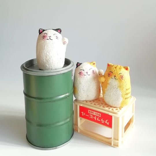 昭和猫日記『ちょい招き』