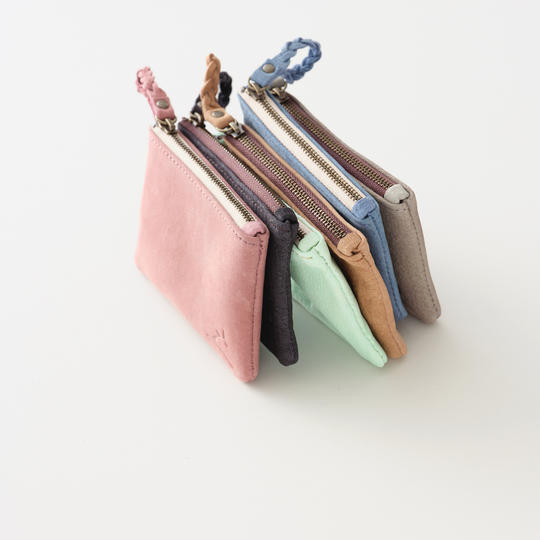 【ジビエレザー】リンシカスクエアポーチS