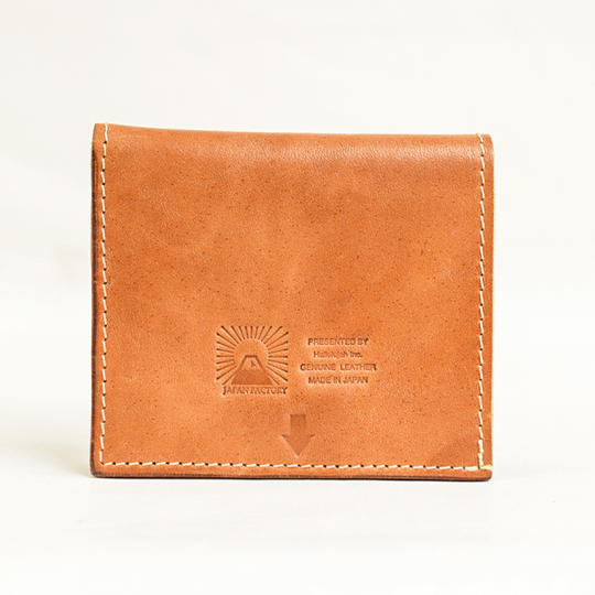 【一般販売価格】全く無駄のない四角い財布 Camel