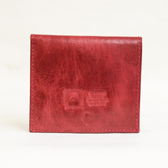 【一般販売価格】全く無駄のない 四角い財布 Wine