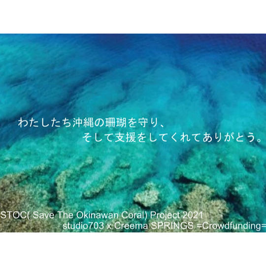 1・珊瑚からのお礼状