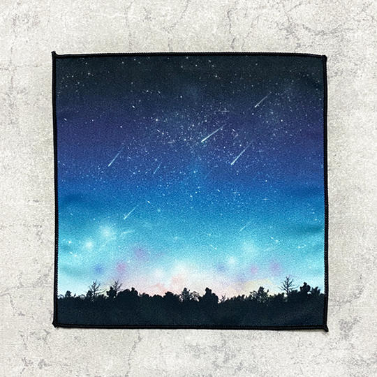 流星LIGHT柄ハンドタオル【流星ポストカード付き カラーランダム】