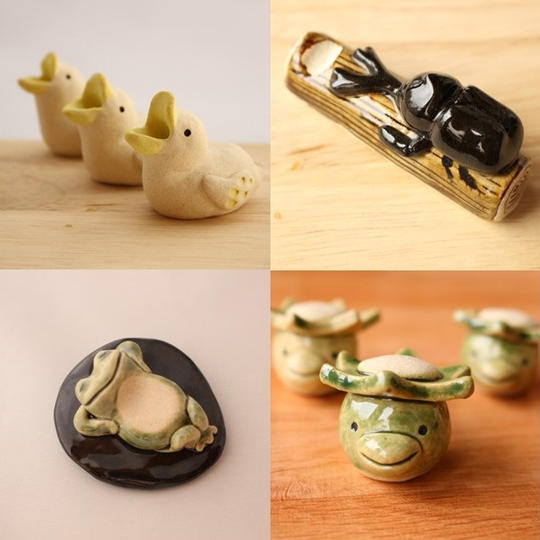 アロマストーン福袋 （カッパ、トリ、かえる、カブトムシ）