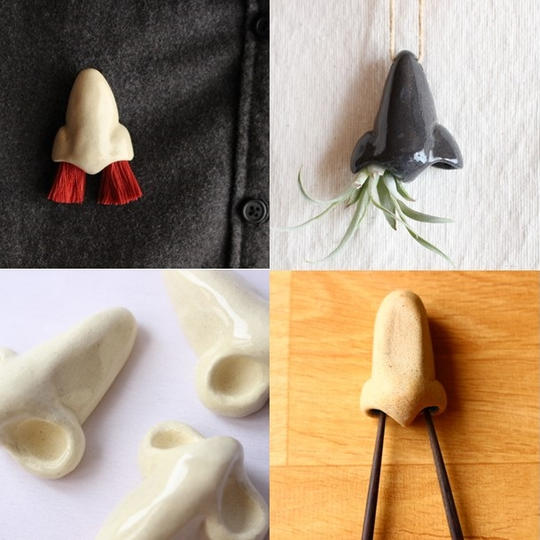 鼻の福袋（壁掛け、ブローチ、箸置き＆アロマストーン）