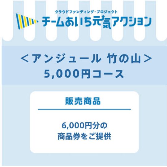 来店して支援（5,000円コース）