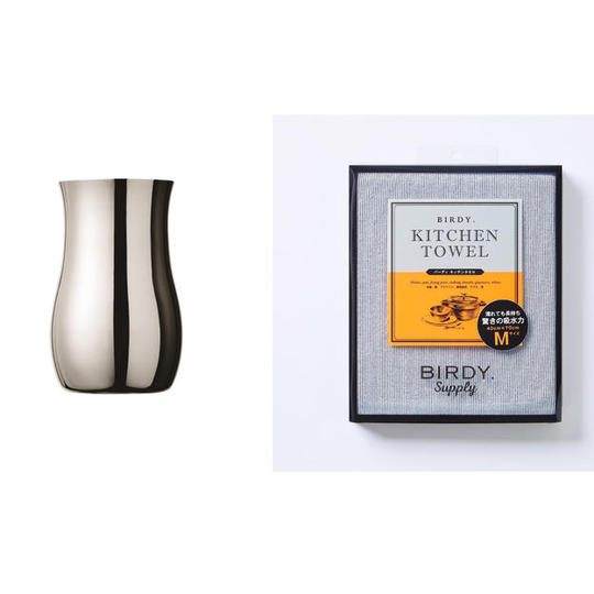 Birdy デキャンタ + Birdy キッチンタオル Mセット【優待割引 20%OFF】