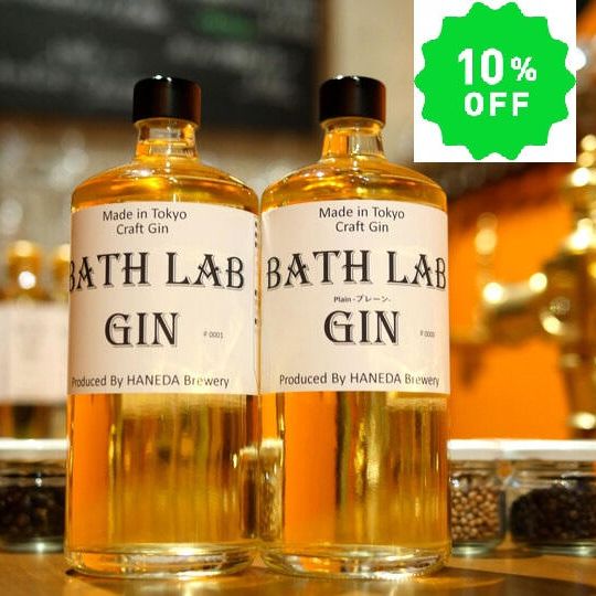 【10%OFF】BathLabGin #002 「奥多摩の香り」720ml×3本+木製オリジナルコースター×1枚