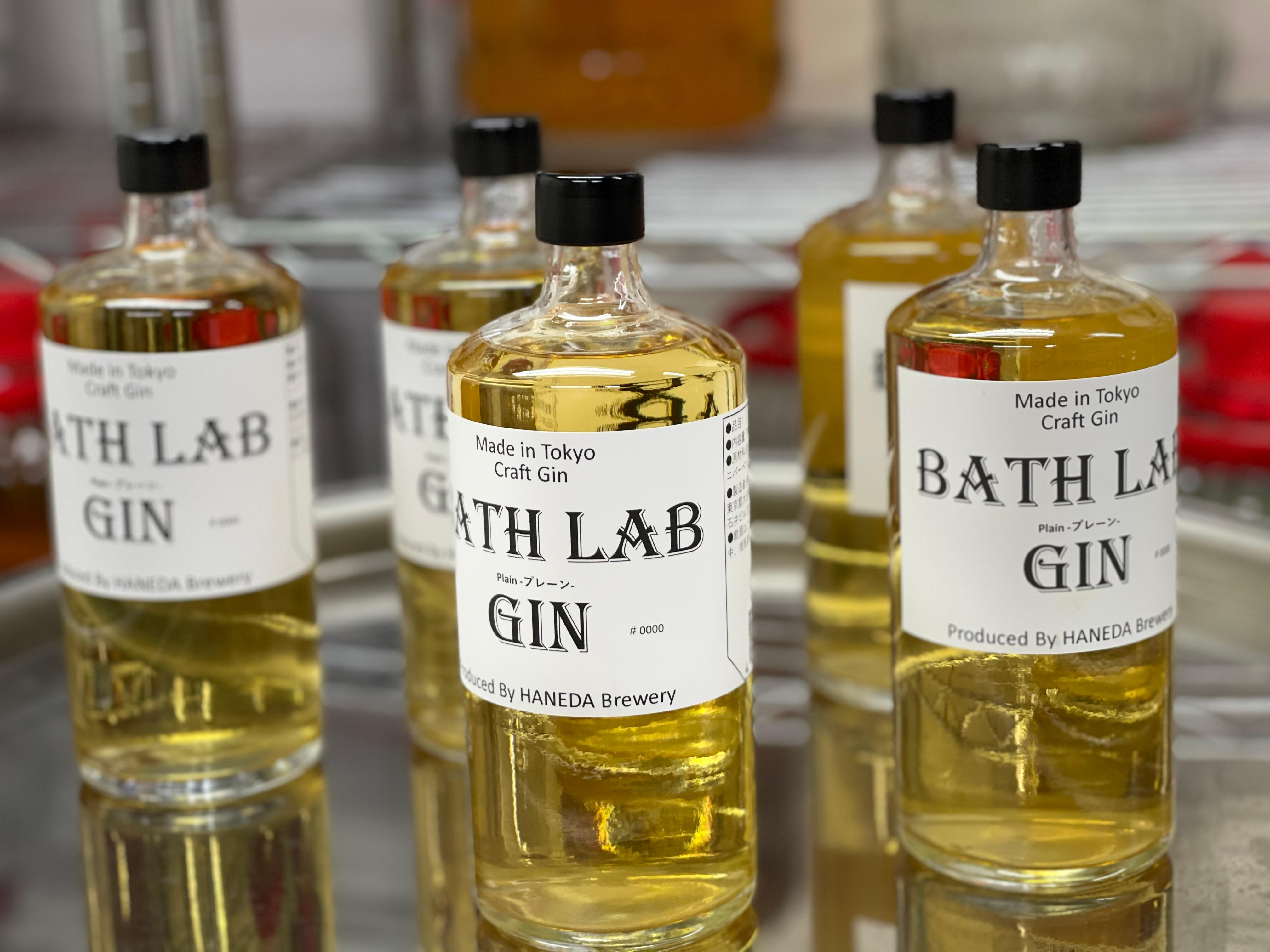 クラフトジン（#001「サクラ」＆ #002 「奥多摩の香り」）飲み