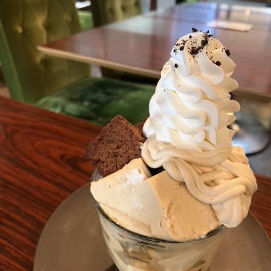 【来店して支援】1,000円コース　限定パフェ＆ドリンクセット