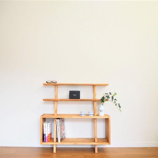 限定5品10％off　フリーラック2色(クリア・チーク）