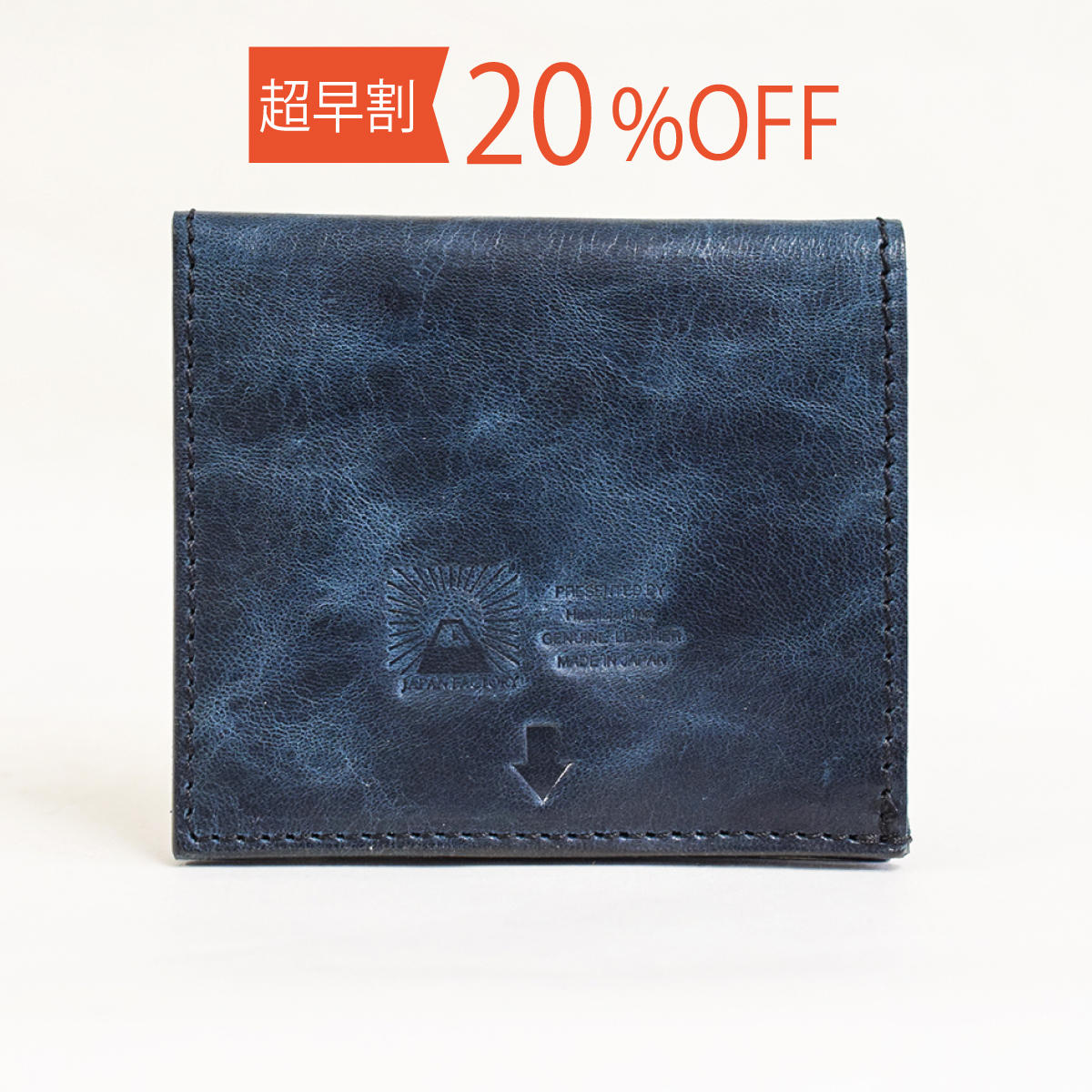 刃流陽×神夷　（ニューハルピン×カムイ）本革　長財布　超貴重！ 一般販売価格】無駄を限界まで省いた四角い長財布 - (【3秒で