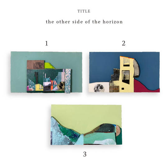 コラグラフ版画作品