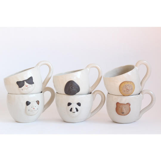 選べる動物マグカップ　ペアset　＊送料込み