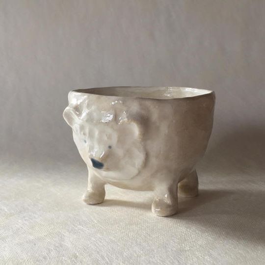 【オーダーメイド】動物足茶碗