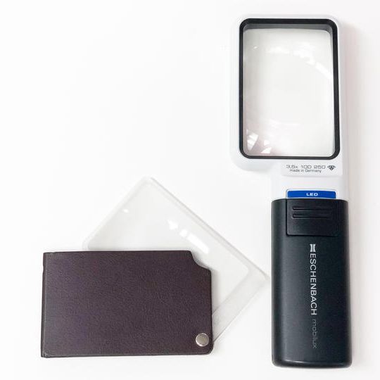 【20％オフ】LEDワイドライトルーペ ＋ ヴィゾポケット 特別セット