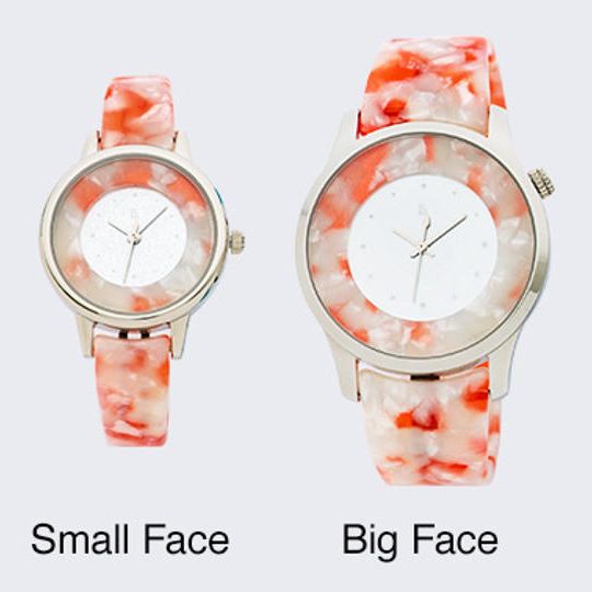 鯖江バングルウォッチ　キャンディーレッド