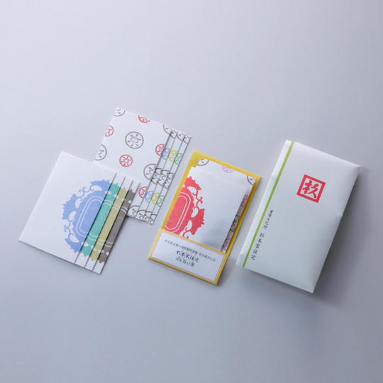 オリジナル「ぽち匂い袋セット」（匂い袋２包＆和紙ぽち袋8枚入）