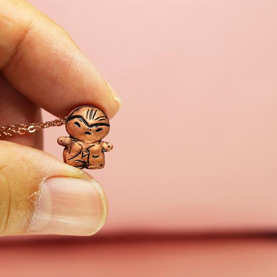 豆土偶ネックレス お好きな子を1点チョイス Creema SPRINGS特別価格