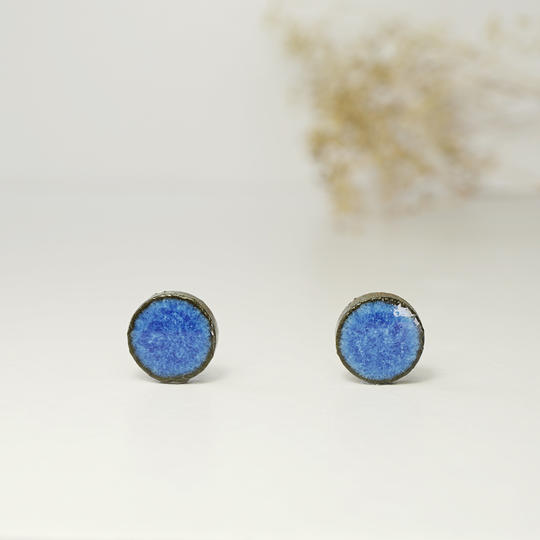 Deep Blue  Color ( Mini Type )　ピアス or イヤリング