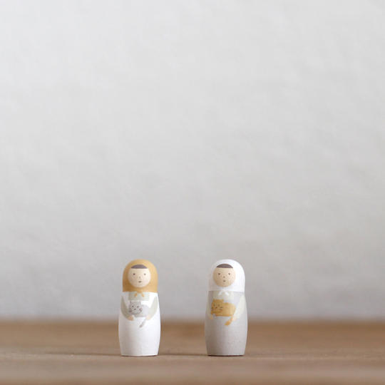 ちびマトリョーシカ　ねこ