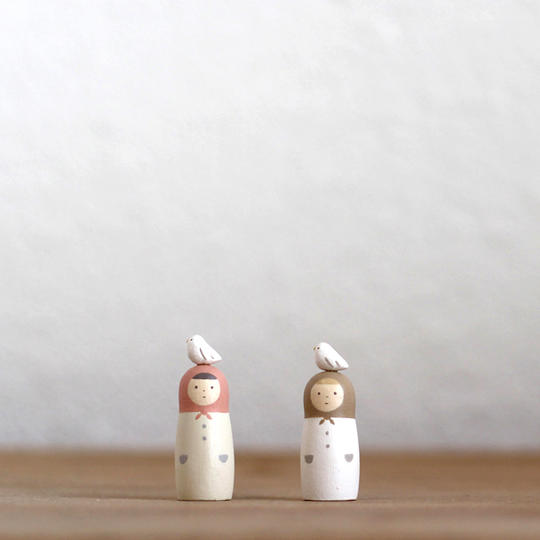 ちびマトリョーシカととり