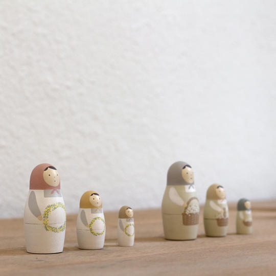 フルオーダーのマトリョーシカ（3個組）