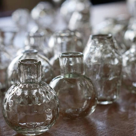 ミツガケ１輪〈２個セット〉【ガラス工房ブンタロウ】