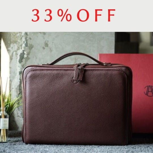 【33%OFF】143 Leather Bag(フルグレインレザー)×1点 レッド