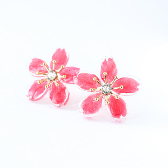 桜－ cherry blossom－ピアス・イヤリング 