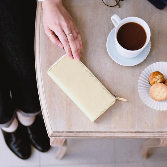 １万円サイズの最小L字ファスナー長財布