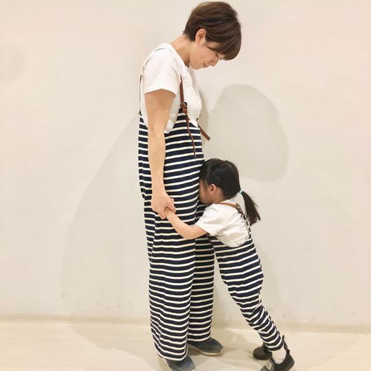 SHIMA-SHIMA親子ペアサロペット