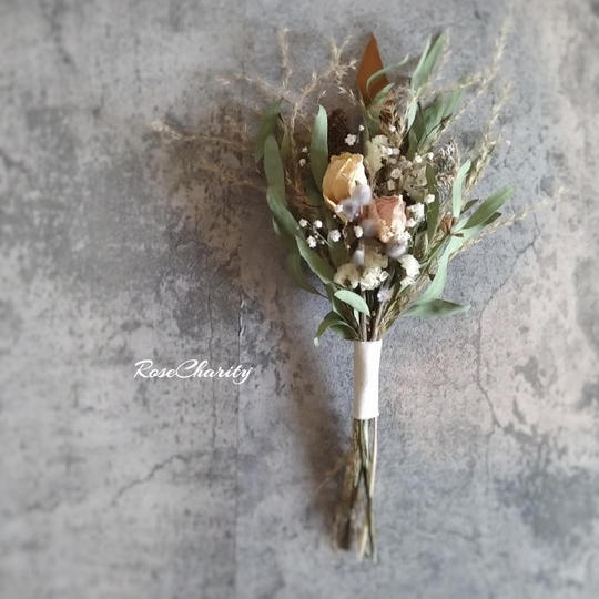 ロスフラワードライフラワースワッグ30cm(２束)