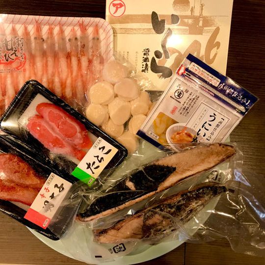 【府庁前　京　魚菊】特選冷凍海鮮うまい物セット