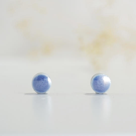 紫陽花 Pearl 小丸　ピアス or イヤリング