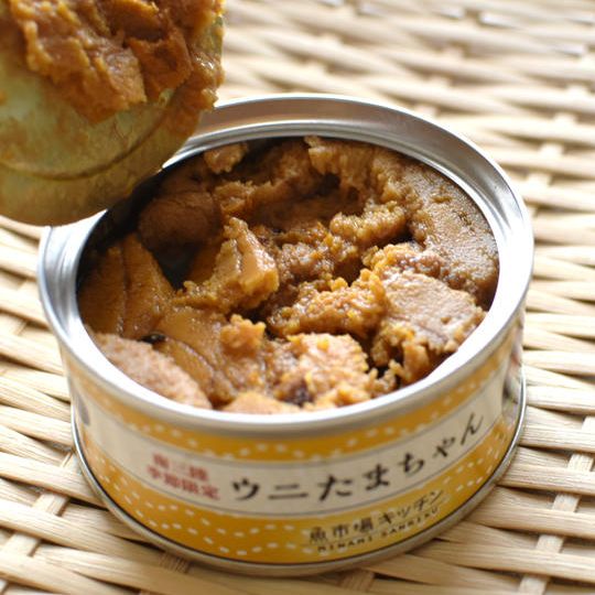 【先行受注】旬のウニの缶詰「ウニたまちゃん」（4個セット）