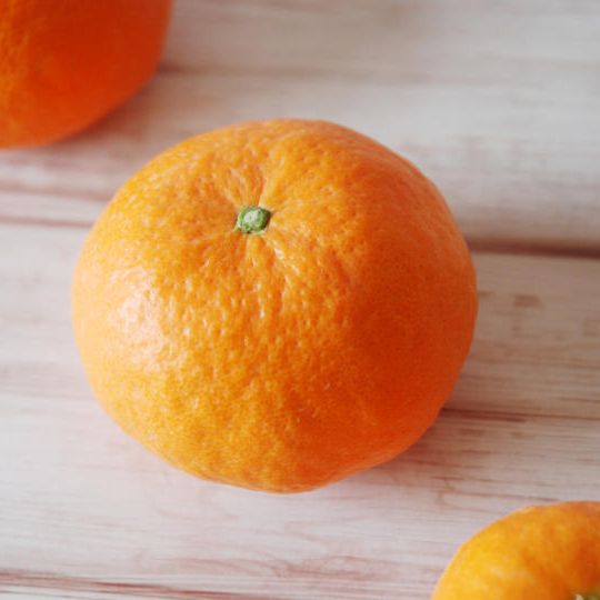 	皮こそが美味しい、ガブッと！“味香みかん”