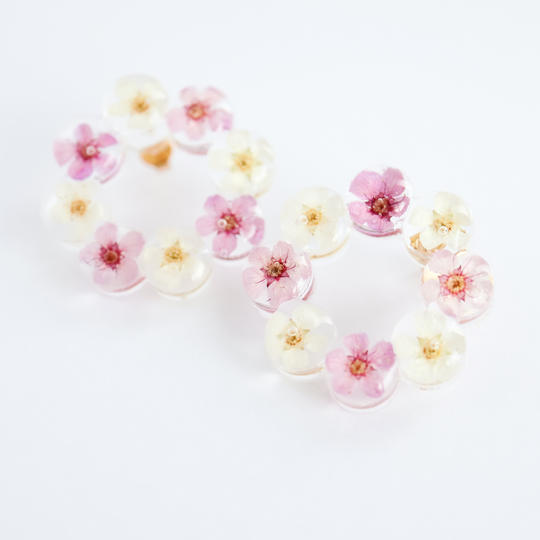 こでまり－Reeves spirea－ピアス・イヤリング
