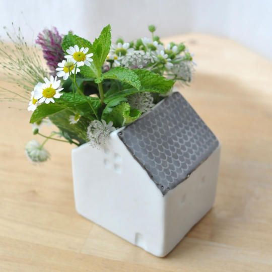 花の咲く家（お名前・メッセージ入）