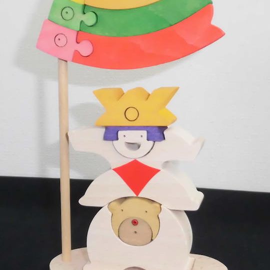 組み木　兜童子