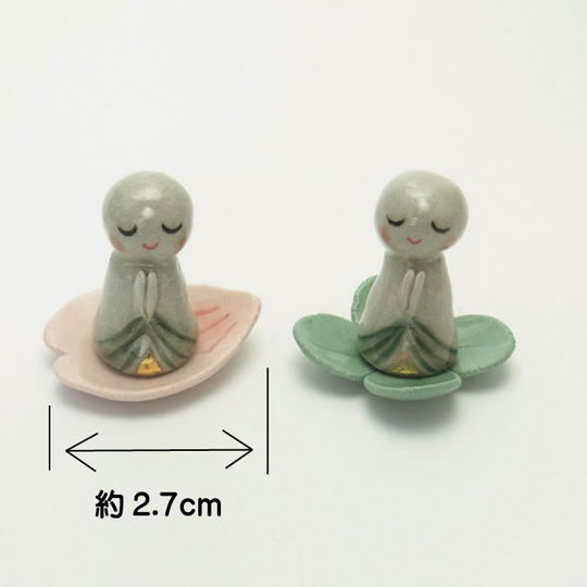 一緒にお祈り！「まめおじぞうさま」